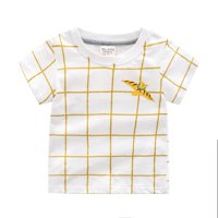 2-7T Dječaci za bebe pamučne crtane majice Majica malih dječaka Osnovni tee vrhovi