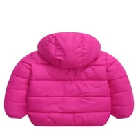 Colisha Sherpa obložen zimski puffer kaput Djeca za djecu s dugim rukavima Kardigan za toplu kapuljaču