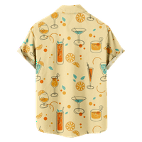 Havajska majica za muškarce, unise ljetna plaža casual majica s kratkim rukavima za odjeću za plažu
