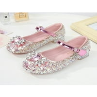 Tenmi Girls Sandale sandale Mary Jane Comfort Princess cipela Čarobna traka Haljina cipele Provedbene