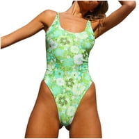 Plus size kupaći kostim za žene modne žene seksi kupaći kostimi ispisani sijamski kupaći kostim