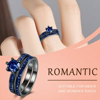 Ženski prstenovi Žene prstenovi prstenje poklon legura prsten vjenčani zirkon veličine šarenih nakita