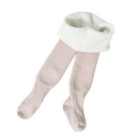 PUDCOCO Kid Pantyhose zimske tople tajice Velvet Fleece obložene čarape podmetače