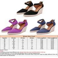 RotoSW dame sandale za pete za kugle cipele za cipele sa pumpama Kompovene pumpe Comfort šiljasti nožni
