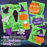 Halloween Tema Fondant Kalupi - Čarobnjak za lijezanje Pumpkin - DIY