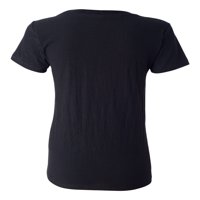 Amerika ženska majica s V-izrezom Black XL
