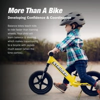 Sportski bicikl za djecu, bez treninga za papučicu bicikl, lagani okvir, gume s ravnim brojem, za mališane