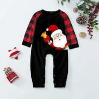 Sdjma Božić roditelj-dijete odijelo za djecu za djecu Xmas Porodica koja odgovara pidžami puzanje