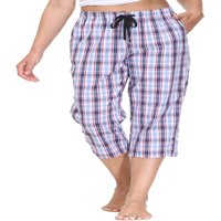 Mofiiz Žene Capri Pajama Pant za spavanje sa džepom Veličina XL