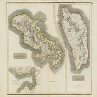 Puzzle - Mapa Dominika