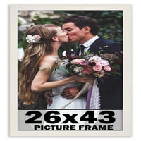 Frame White Wash Frame - Kompletni moderni foto okvir uključuje UV akril