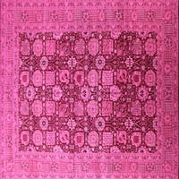 Ahgly Company Zatvoreni pravokutnik Oriental ružičasti Industrijski prostirke, 8 '12 '