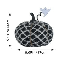 Sarkoyar Halloween bundeva plišana igračka šišmiša Ghost lubanje dekor mekani elastični pleteni ghost