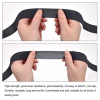 Elastične trake za šivanje 0,8 dvorišta siva pletena elastična kaleta visoka elastičnost za perike,
