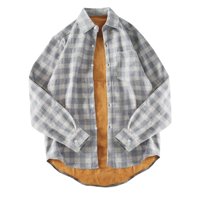 Flannel majice za muškarce, plus veličina Flannel majice s dugim rukavima, pad plairana runo obložena
