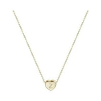 Qiaocaety modni ženski poklon engleskog slova naziva lanaca privjesak ogrlice nakit zlato