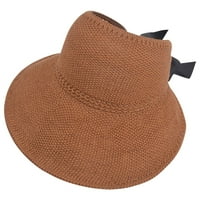 TEJIOJIO FALLANCE WHOE LEST Ljetna šešinska disketa za sunčanje za sunčanje Podesiva kapa za slamu