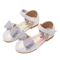 Djevojke Baby Princess Cipele Star Sequin Rhinestone Luk Sandale Plesne cipele Pearl Bling Cipele Single