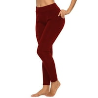 Ženska trening solidne boje koji rade sportske hlače hlače za dno karakteristike: haljine hlače koje