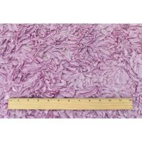 Mauve ružičasta cvjetna swirl svilena aplikacija, tkanina od dvorišta