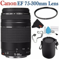 Canon EF F 4-5. III Telefoto Zoom Objektiv + UV filter + Objektiv Keeper + Deluxe objektiv + Deluxe