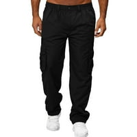 Muške multi-džepne hlače ravno-noga kombinezone sportske parkourne fitness hlače