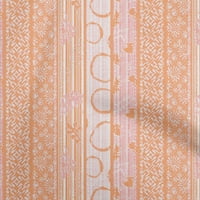 Onuone viskoza šifon narančasta tkanina Aaian Batik šivaći materijal za ispis tkanine sa dvorištem širom