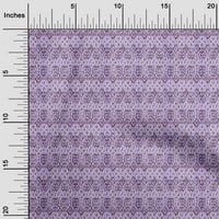 Onuone pamučna svila Purple tkanina Azijska Kilim DIY odjeća za preciziranje tkanine Tkanina od dvorišta