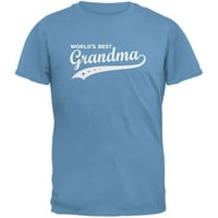 Majčin dan - najbolja baka bake Carolina Plava odrasla majica - 2x-velika