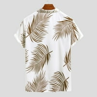 Grafički tiskani kratki rukovi Muške hawaian majice Actitwear bluza za muškarce Ljetna majica Redovna