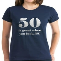 Cafepress - 50. rođendan Humor ženska tamna majica - Ženska tamna majica