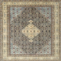 Ahgly Company u zatvorenom kvadratu Tradicionalna smeđa perzijski prostirki, 7 'kvadrat