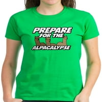 Cafepress - Pripremite se za alpakalipke - Ženska tamna majica