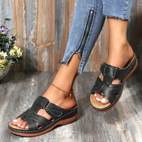 Ljetne dame casual klinaste pete papuče sandale rimske ženske cipele