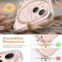 Clear Clear Case za iPhone Mini, estetsko umetničko dizajn futrola za muškarce, jedinstveni mekani prozirni