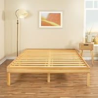 Platforma od punog drveta Krevet za puni krevet, drvo punog platforma okvir kreveta, bez okvira za krevet,