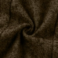 Tking Fashin Women Cardigan Warm Dug kaput Ogrlica sa kapuljačom Slim Zimska odjeća Kaputi Kardiganski