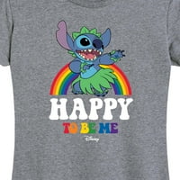 Lilo & Stitch - Sretan sam što sam ja Hula - grafička majica kratkih rukava s kratkim rukavima