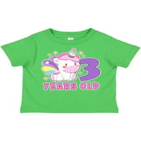 Inktastična godina sa slatkim jednorog rođendanskim poklon majica Toddler Toddler Girl Majica