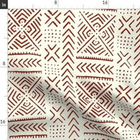 Pamuk Saten Stolcloth, 70 okrugli - linijski blato krpa od luka velikog afričkog afričkog afrocentričnog tiskane posteljine tablice kašika