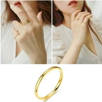 Rong Yun modni prstenovi za vjenčani traku u titanijumskim prstenom vjenčani prsten za angažman prsten