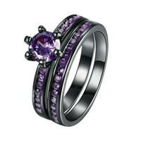 Nakit Ženski prstenovi prsteni poklon legura prsten vjenčani zircon size šareni nakit prstenovi