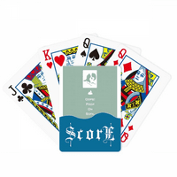Razigrani pastirani pas Poop Sofa Score Poker igračka kartica Inde