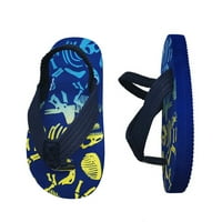 Djevojke i dječake Flip Flops za dječje sandale za male ljetne cipele s podesivim elastičnim kaišem