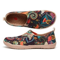 Ženske umjetničke putne cipele Loafers Fashion platneni Comfort Wide Casual listić na Mulesu