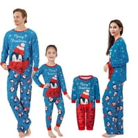 Kupretty Porodica Usklađivanje božićne pidžame Set Holiday Santa Claus Sleep Ležište Xmas PJS set za