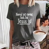 Normalno se ne vraća. Isus je košulja u svojoj ljubavnoj grafičkoj tee Vintage Isus Napomena Kupite jednu ili dvije veličine veće