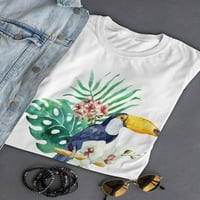 Toucan i napušta majicu žena -image by shutterstock, ženska 4x-velika