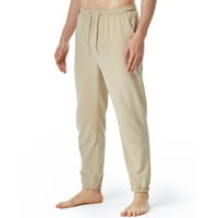 Duge pantalone za muškarce Muškarci Modni puni casual elastični džepni pantalone struka Sportske hlače