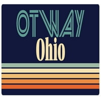 OTWAY OHIO Vinil naljepnica za naljepnicu Retro dizajn